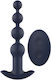 Dream Toys Remote Πρωκτική Σφήνα με Δόνηση Μπλε