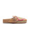 Inuovo Flat Piele Mules Multicolor