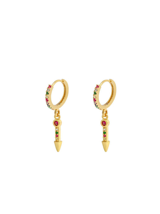 Earrings Gold Plated