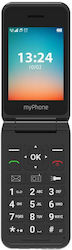 MyPhone Flip LTE Dual SIM Mobile Phone with Big Buttons Blue