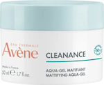 Avene Cleanance Aqua-Gel Хидратираща Крем За лице за Чувствителни Кожи 50мл