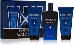 Poseidon Ανδρικό Σετ με Eau de Parfum και Shower Gel 3τμχ