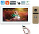 Joytimer Wireless Video Intercom Set Wi-Fi White