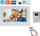 Joytimer Wireless Video Intercom Set Wi-Fi White