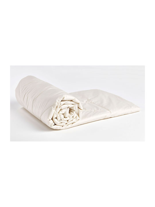 Valeria Home Pătură Semidublă Cu Umplere Din Amestec De In Și Mătase 180x200cm Flaxilk 200 GSM