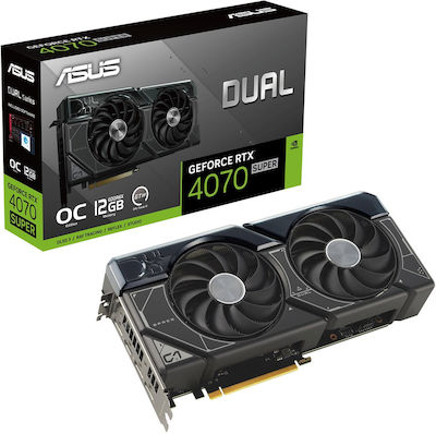 Asus GeForce RTX 4070 Super 12GB GDDR6X OC Edition Κάρτα Γραφικών