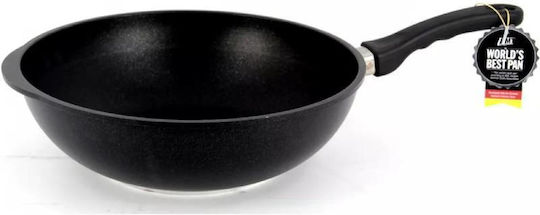 AMT Gastroguss Wok από Αλουμίνιο με Αντικολλητική Επίστρωση 32cm