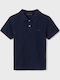 Παιδικό Polo Κοντομάνικο Navy Μπλε Basic