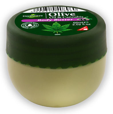 HerbOlive Feuchtigkeitsspendendes Butter Körper 60ml