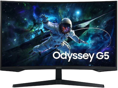 Samsung Odyssey G55C VA HDR Curved Gaming Monitor 32" QHD 2560x1440 165Hz