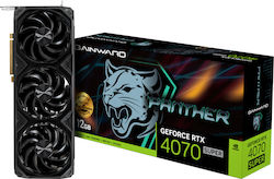 Gainward GeForce RTX 4070 Super 12GB GDDR6X Panther OC Κάρτα Γραφικών