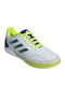 adidas Top Sala Competition Ποδοσφαιρικά Παπούτσια Σάλας IN Λευκά