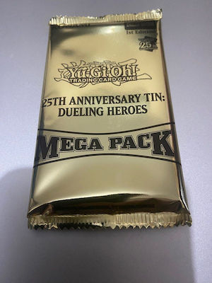 Konami 25th Anniversary Tin: Dueling Heroes Mega Pack Booster Yu-Gi-Oh! Pack