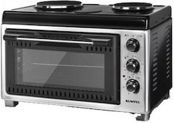Kumtel Electric Countertop Oven 42lt with 3 Burners