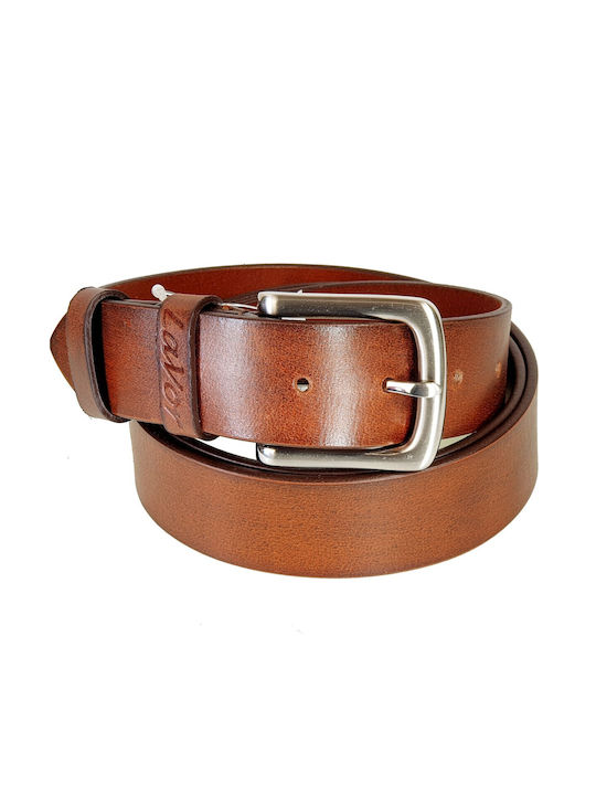 Lavor Men's Leather Belt Brown