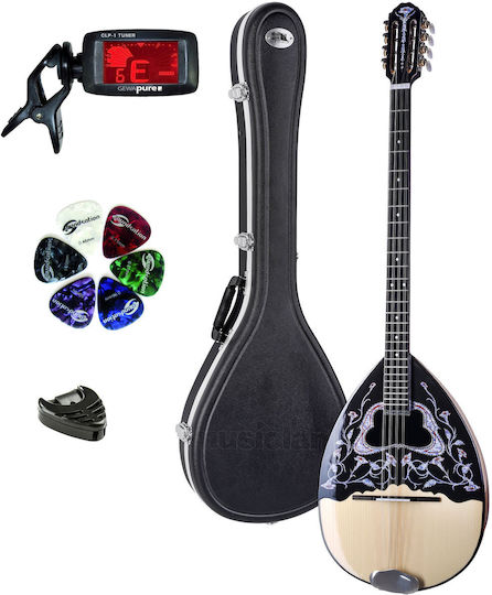 Musicland Μπουζούκι Musicland K1-8 BK Deluxe Set 2 Χειροποίητο Τετράχορδο