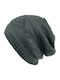 Beanie Unisex Σκούφος Πλεκτός σε Γκρι χρώμα