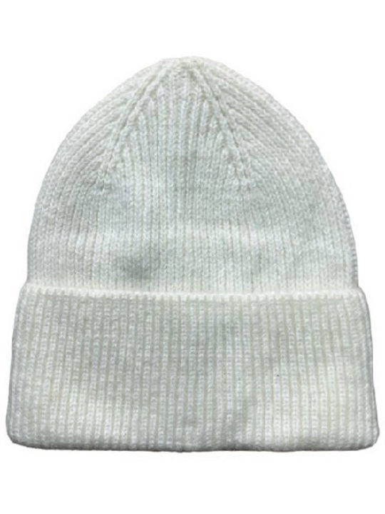 Stamion Beanie Beanie in Alb color