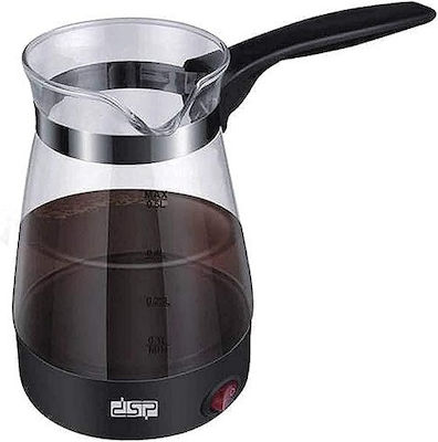 DSP KA 3037 Cafetieră electrică grecească 500W cu Capacitate 300ml Negru