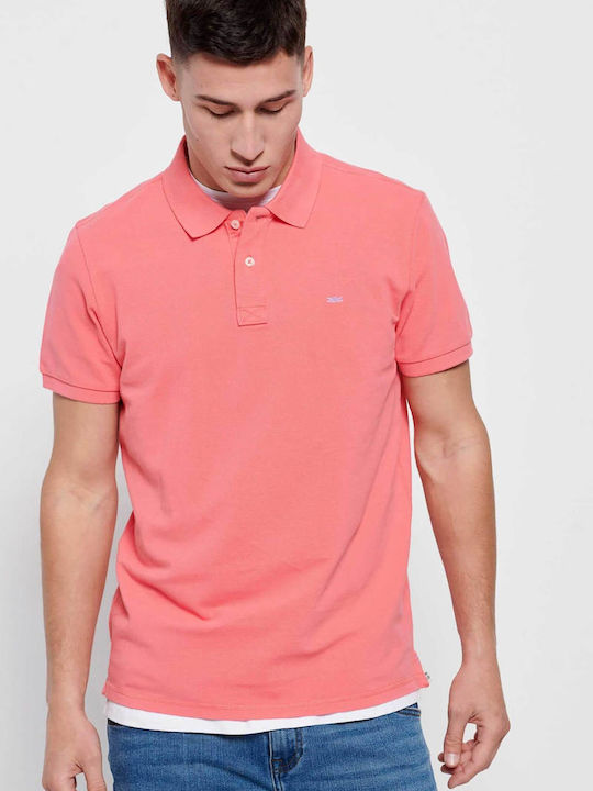 Funky Buddha Polo T-shirt ΡΟΔΑΚΙΝΙ