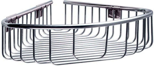 Karag Raft Montat Pe Perete De Baie Metalic 21x21x7cm Satinat
