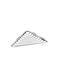 Kapitan Wall Mounted Bathroom Shelf Metallic 15x15x3cm Gray