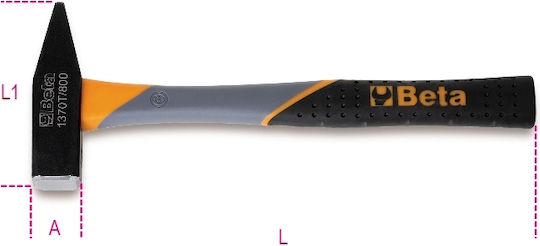 Beta Hammer 800gr with Plastic Handle BE1370T/800