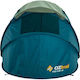 OZtrail Summer Camping Tent Pop Up Green for 2 People 120x230x95cm
