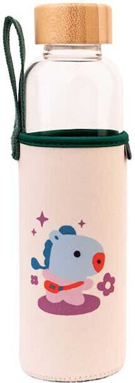 Line Friends Kinderflasche Glas Beige 500ml