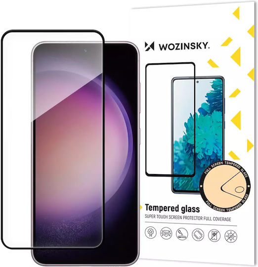 Hurtel 0.3mm Full Glue Full Face Tempered Glass Black (Galaxy S24)