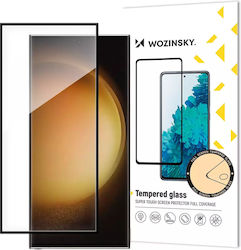Hurtel Full Face Tempered Glass 0.3mm Μαύρο (Galaxy S24 Ultra)