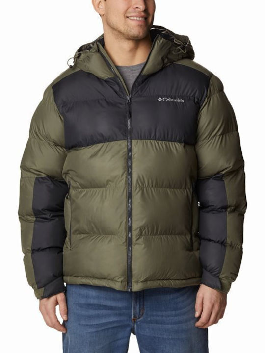 Columbia Men's Winter Jacket Waterproof Green