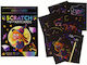 Lean Toys Ζωγραφική Scratch Book για Παιδιά 3+ Ετών