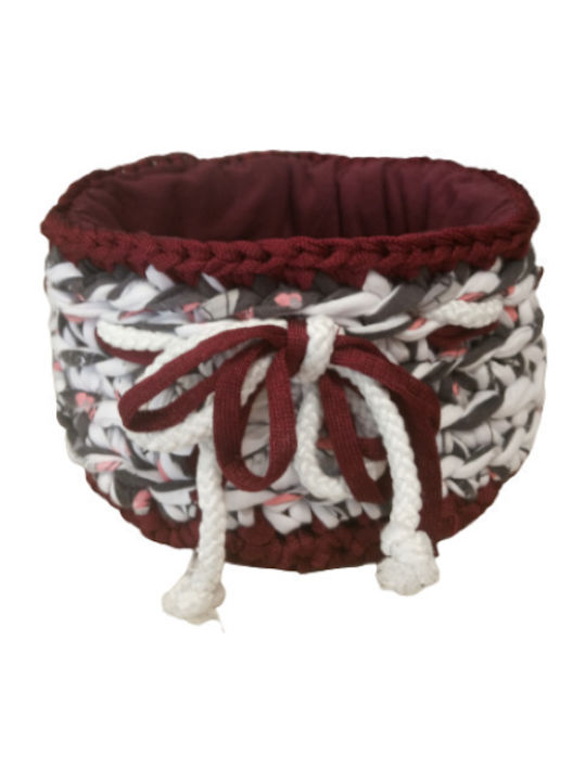 Damen Necessaire in Burgundisch Farbe 17cm