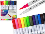 Double-sided Drawing Markers Set 12pcs