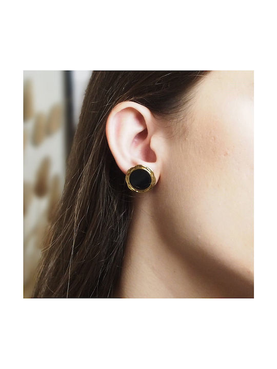 Earrings made of Steel Gold Plated