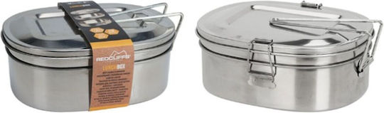 Redcliffs Δοχείο Φαγητού Ασημί 900ml Redcliffs Δοχείο Φαγητού Ασημί 900ml