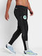 Panaithanaikos 2023/24 Training Pants Fotbalistic Pantaloni de trening cu Elastic Negru