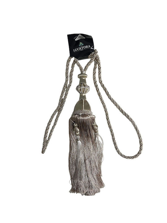 Fhq Tie-Back Rope made of Metal Beige 1pcs