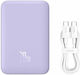 Baseus Mini Air MagSafe Power Bank 10000mAh 20W cu Port USB-C Violet