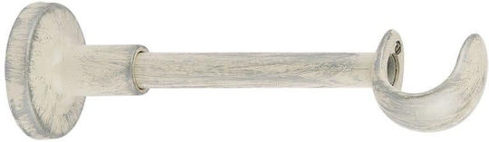 Zogometal Holdback Perete din Metal Cream / Patina Silver 1buc