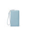 Pierre Loues Small Women's Wallet Cards with RFID Light Blue