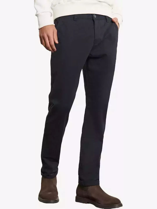 Herrenhosen Chinos Schlank Passform Navy