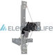 Electric Life Mecanismul ferestrei cu montaj Stânga spate Peugeot 207 ZR PGO58 L C