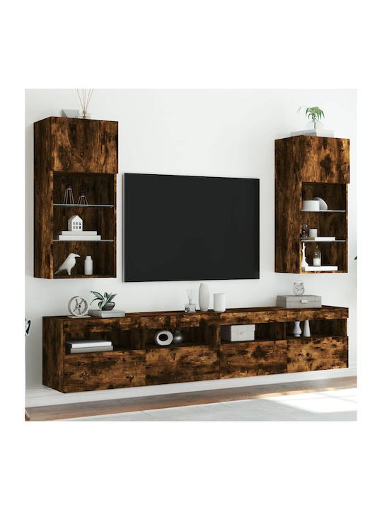 Hanging Living Room Cabinet Made of Particle Bo...