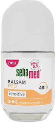 Sebamed Sensitive Skin Balsam Дезодорант 48ч Рол-он Без Алуминий 50ml