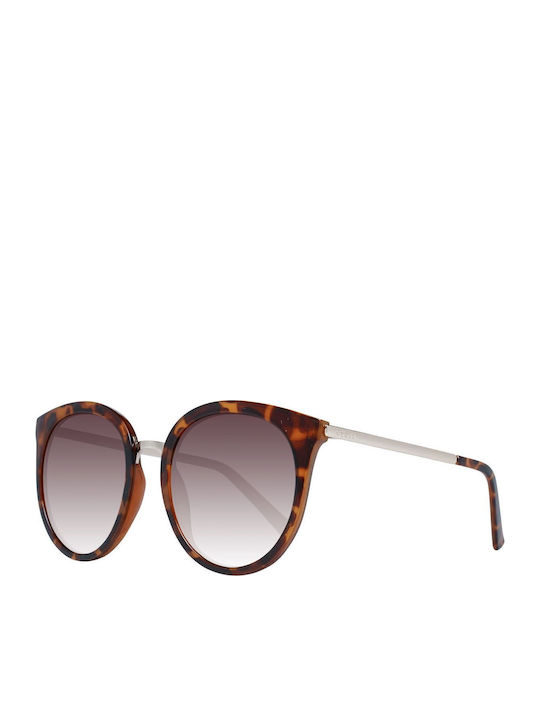 Guess Women's Sunglasses with Brown Tartaruga Frame and Brown Gradient Lens GF0324 52F