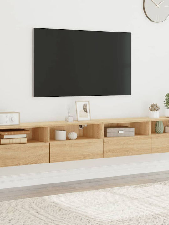 TV Stand Smoky Oak M100xD30xH30cm