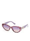 Guess Women's Sunglasses with Multicolour Plastic Frame and Purple Gradient Lens GU7849 83Z