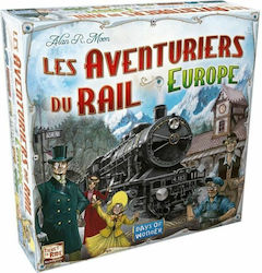 Asmodee Board Game The Adventurers of Rail Europe for 2 Players Ages 8+ (FR)